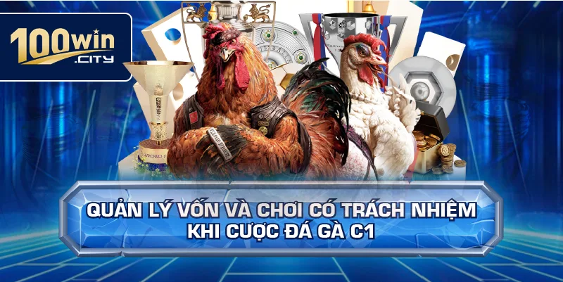 Quản lý vốn và chơi có trách nhiệm khi cược đá gà C1